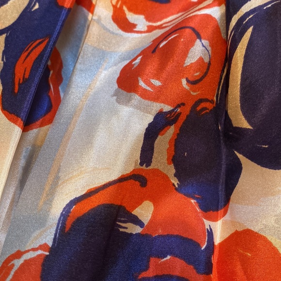 Isabelle Sinclair Floral Silk Dress for Anthropologie - Picture 8 of 9